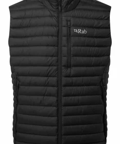 Rab Men's Microlight Down Vest Black New