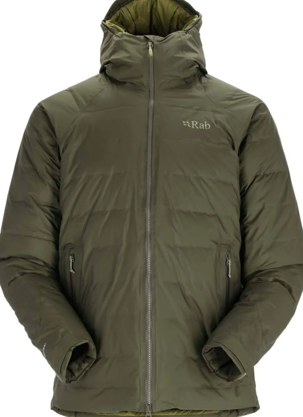 Rab Men's Valiance Waterproof Down Jacket Army New