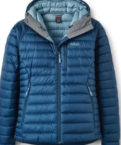 Rab Women's Microlight Alpine Down Jacket Tempest Blue Discount