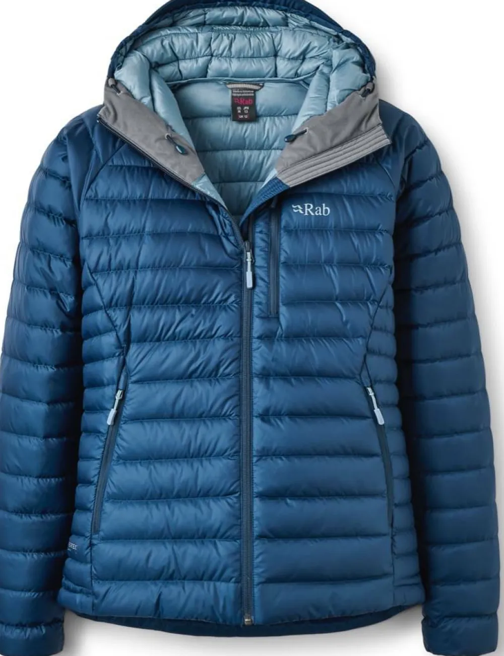 Rab Women's Microlight Alpine Down Jacket Tempest Blue Discount