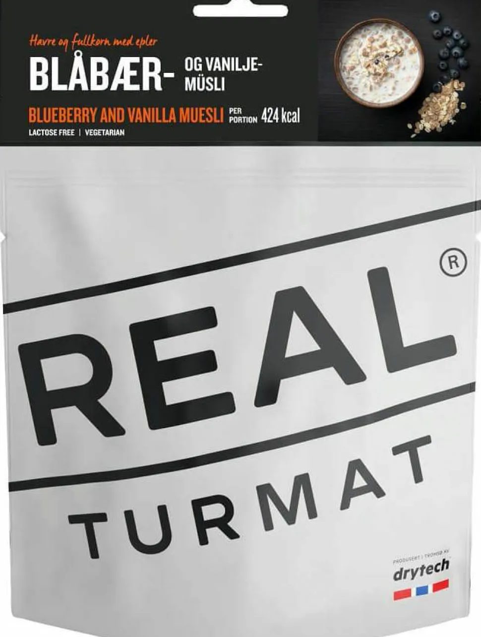 Real Turmat Blueberry And Vanilla Müsli Nocolour