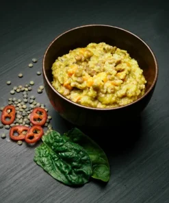 Real Turmat Coscous With Lentils And Spinach Orange