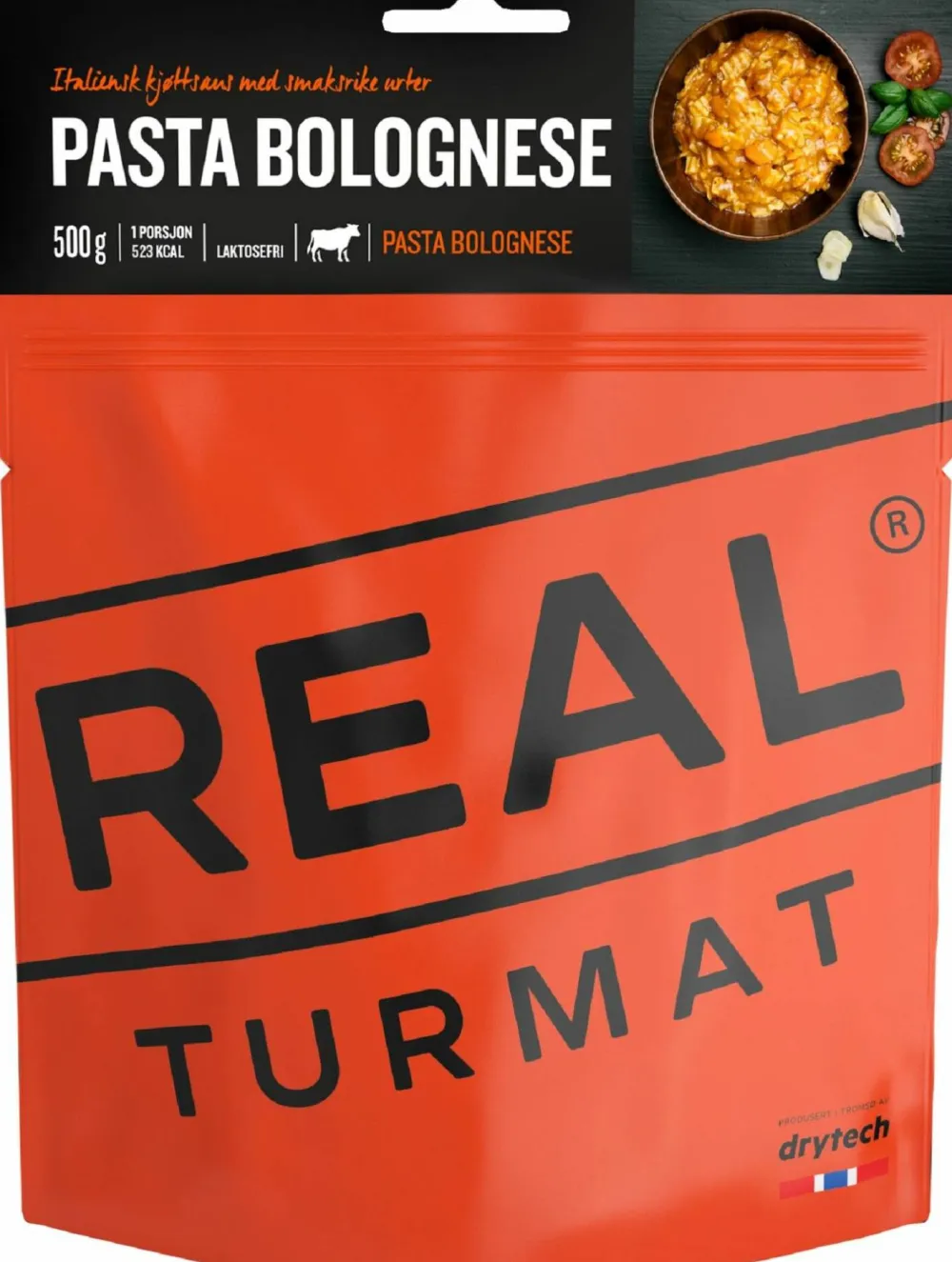 Real Turmat Pasta Bolognese 500 Gr NoColour Orange New