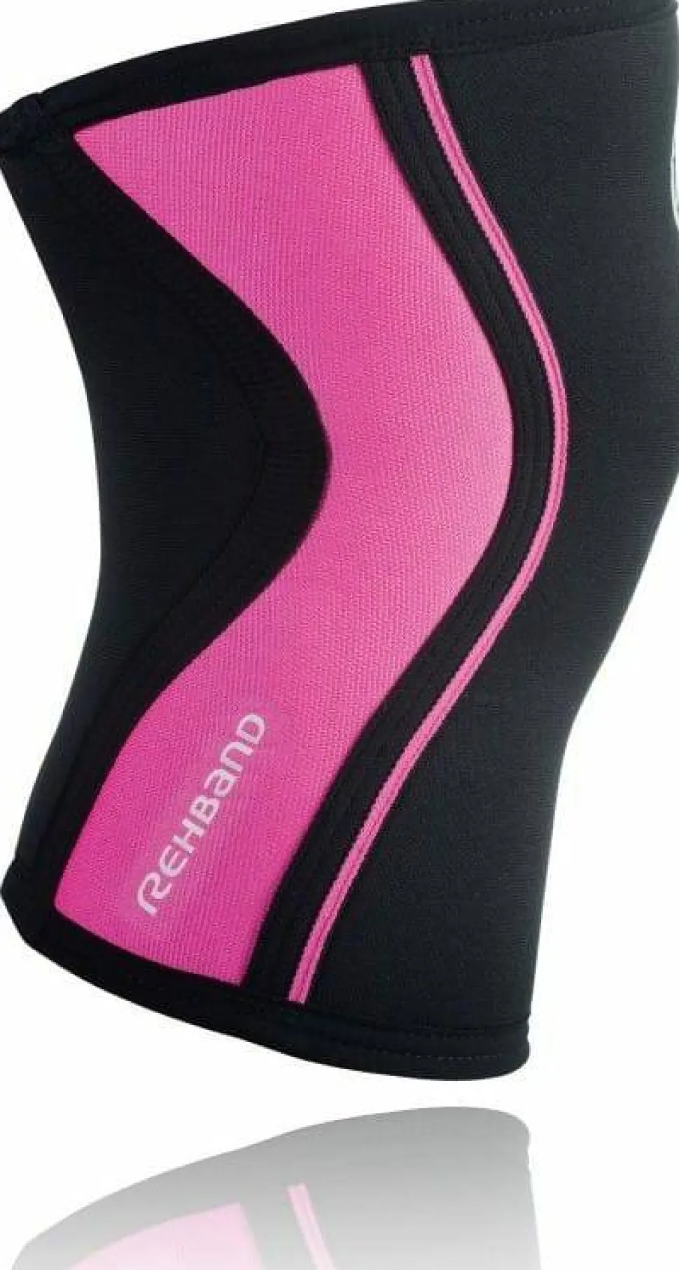 Rehband Rx Knee-Sleeve 5mm Black/Pink
