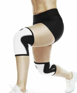 Rehband Rx Knee-Sleeve 5mm Black/White Clearance