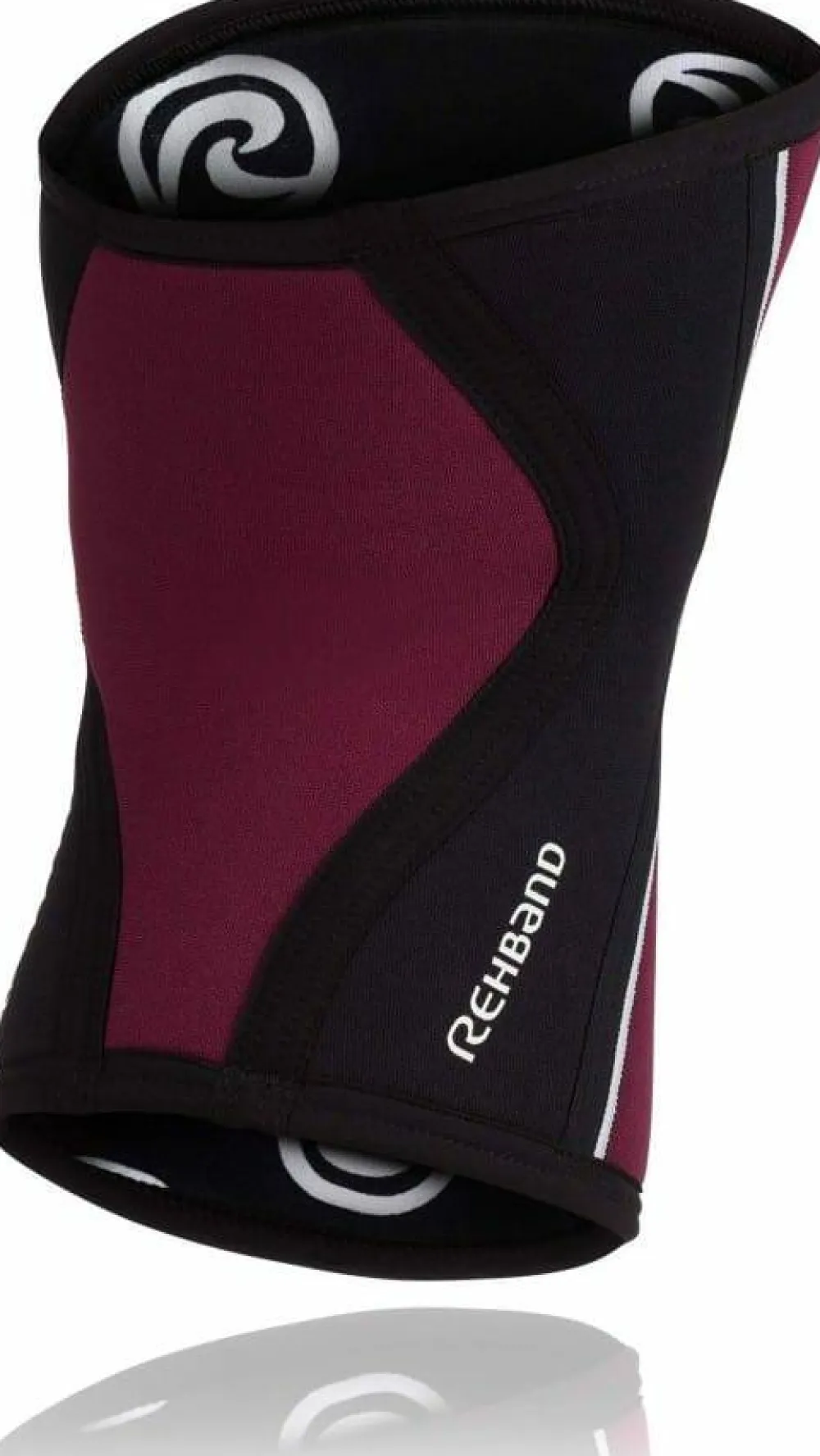 Rehband Rx Knee-Sleeve 5mm Black/Burgundy Sale