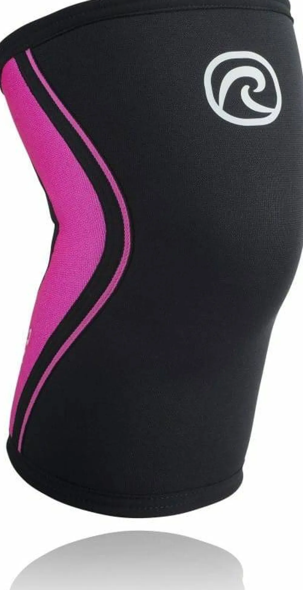 Rehband Rx Knee-Sleeve 5mm Black/Pink Clearance