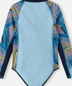 Reima Kids' Aalloilla Swimsuit Frozen Blue Best