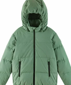 Reima Kids' Down Jacket Paimio Green Clay
