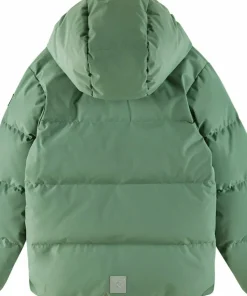 Reima Kids' Down Jacket Paimio Green Clay