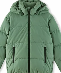 Reima Kids' Down Jacket Paimio Green Clay