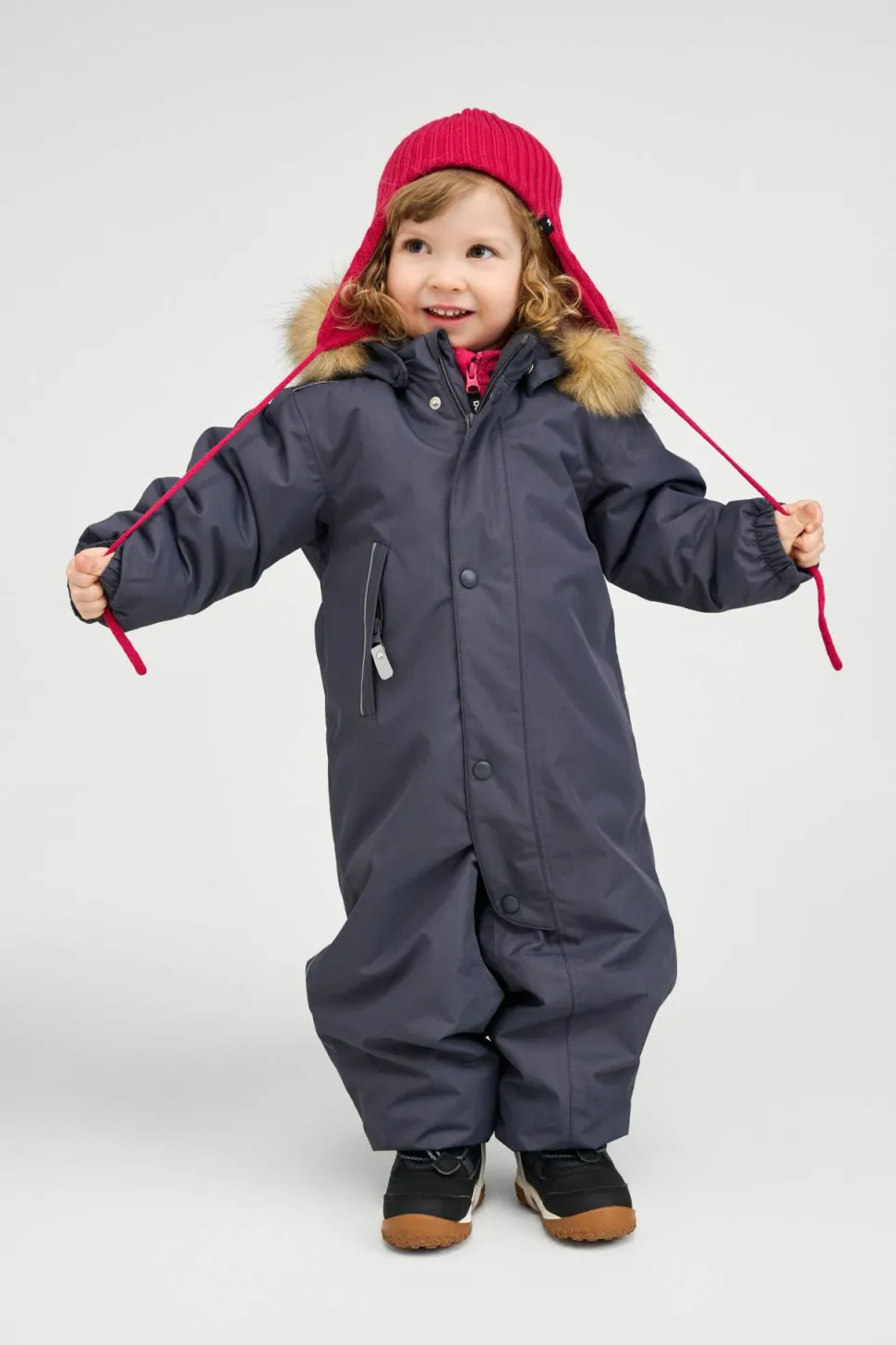 Reima Kids' Gotland Reimatec Winter Overall Soft Black