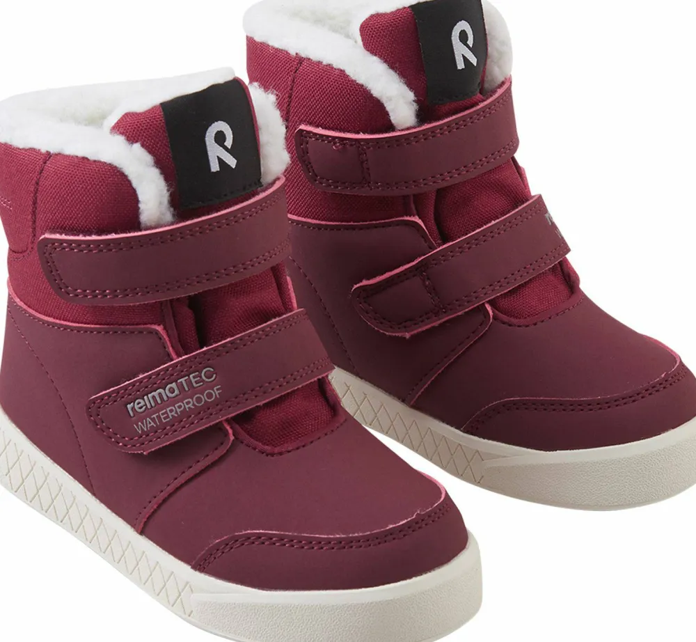 Reima Kids' tec Boots Pyrytys Jam Red New