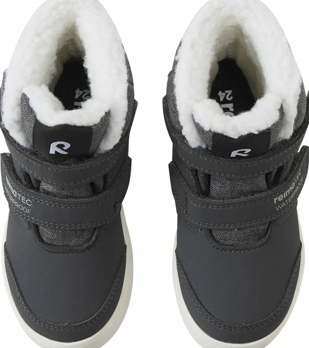 Reima Kids' tec Boots Pyrytys Soft Black Clearance