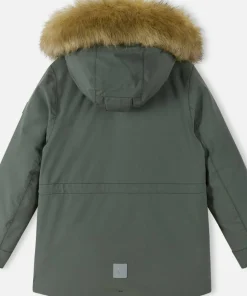 Reima Kids' Reimatec Down Jacket Serkkula Thyme Green