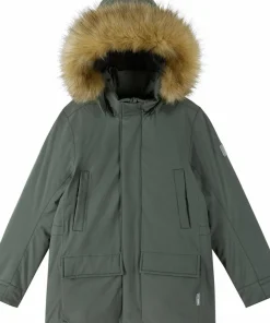 Reima Kids' Reimatec Down Jacket Serkkula Thyme Green