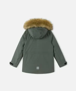 Reima Kids' Reimatec Down Jacket Serkkula Thyme Green