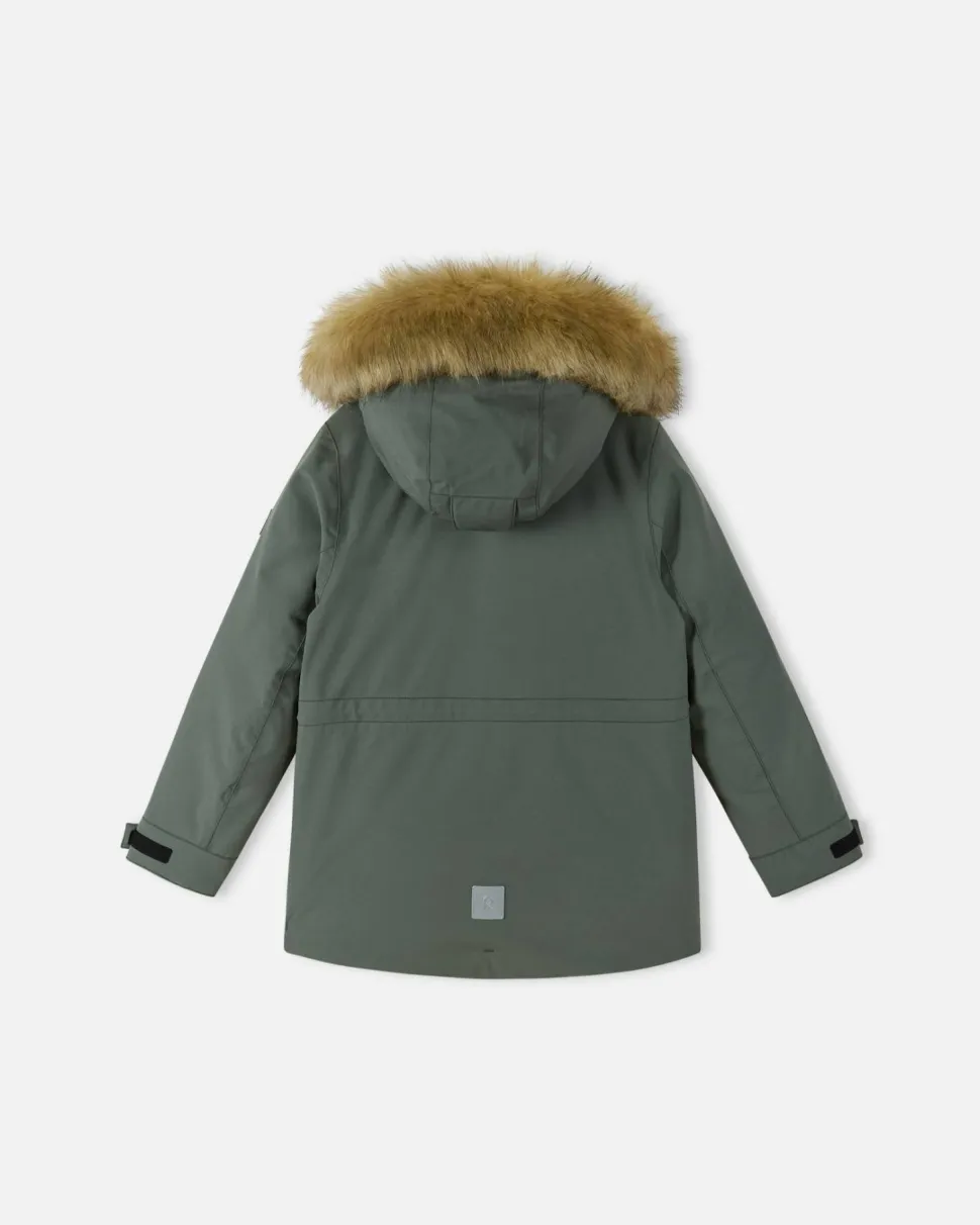 Reima Kids' Reimatec Down Jacket Serkkula Thyme Green