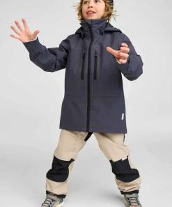 Reima Kids' tec Jacket Saarela Soft Black Outlet