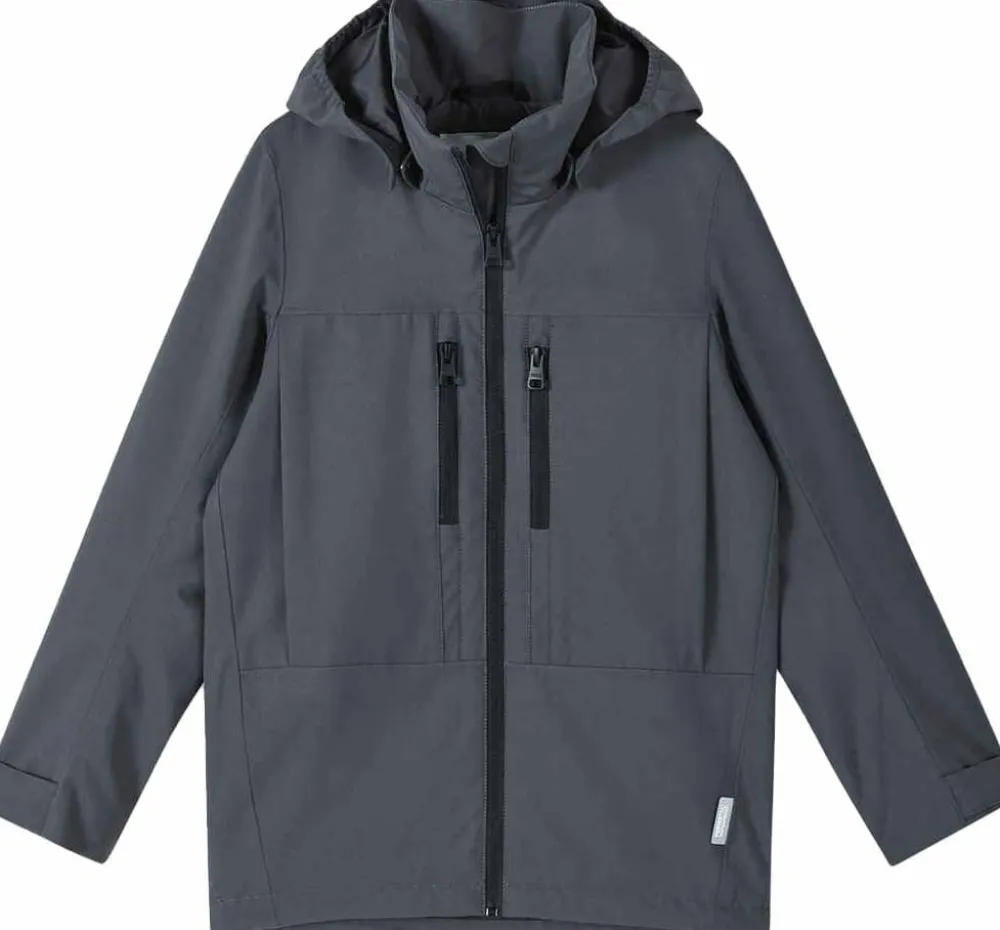 Reima Kids' tec Jacket Saarela Soft Black Outlet