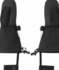 Reima Kids' tec Mittens Snoukka Black Clearance