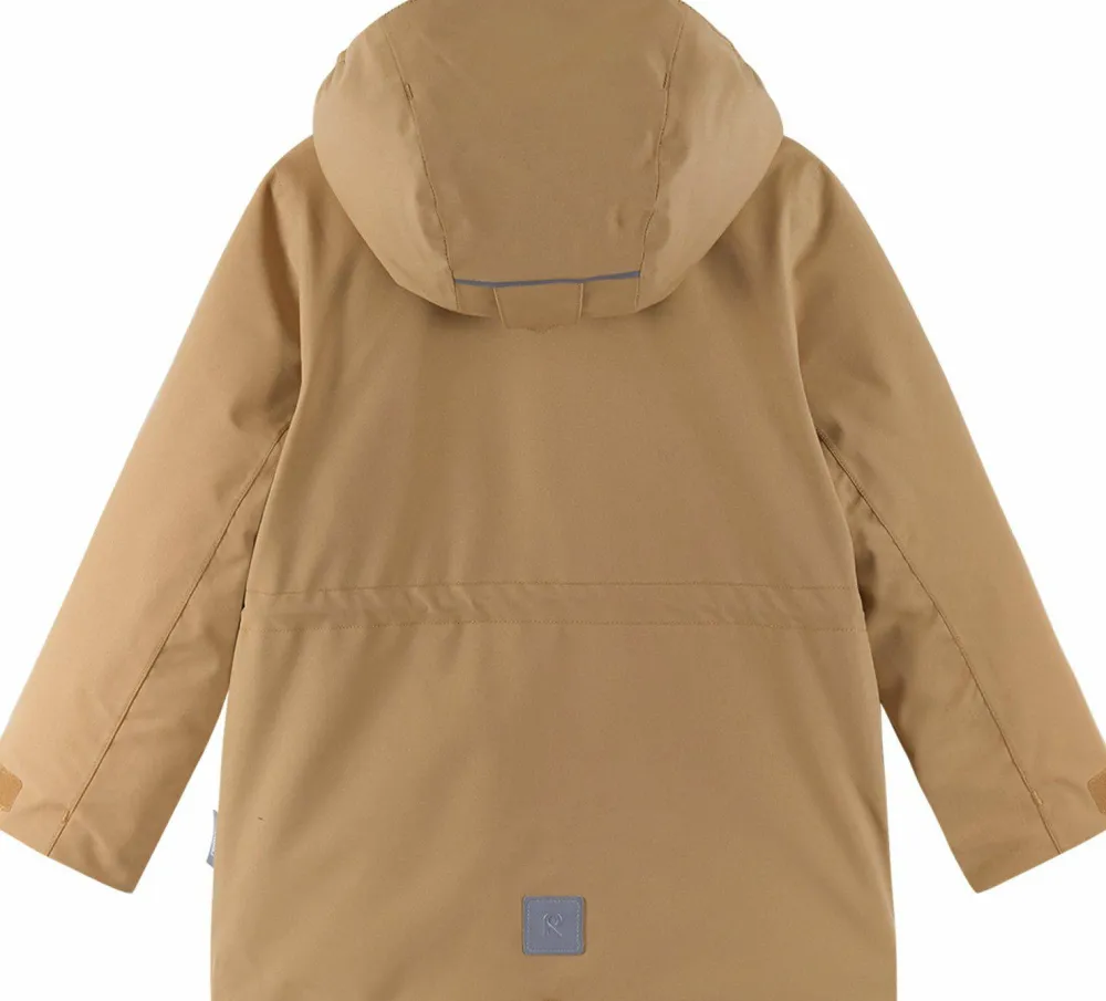 Reima Kids' tec Winter Jacket Kamuni Peanut Brown