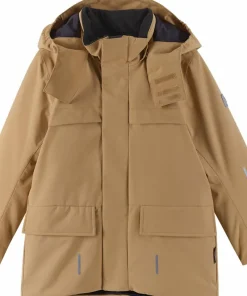Reima Kids' tec Winter Jacket Kamuni Peanut Brown