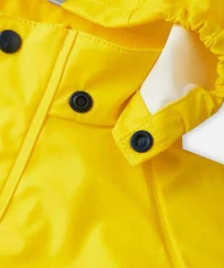Outlet Kids' Shell Raincoat Lampi Yellow Barn Regnkläder Barn