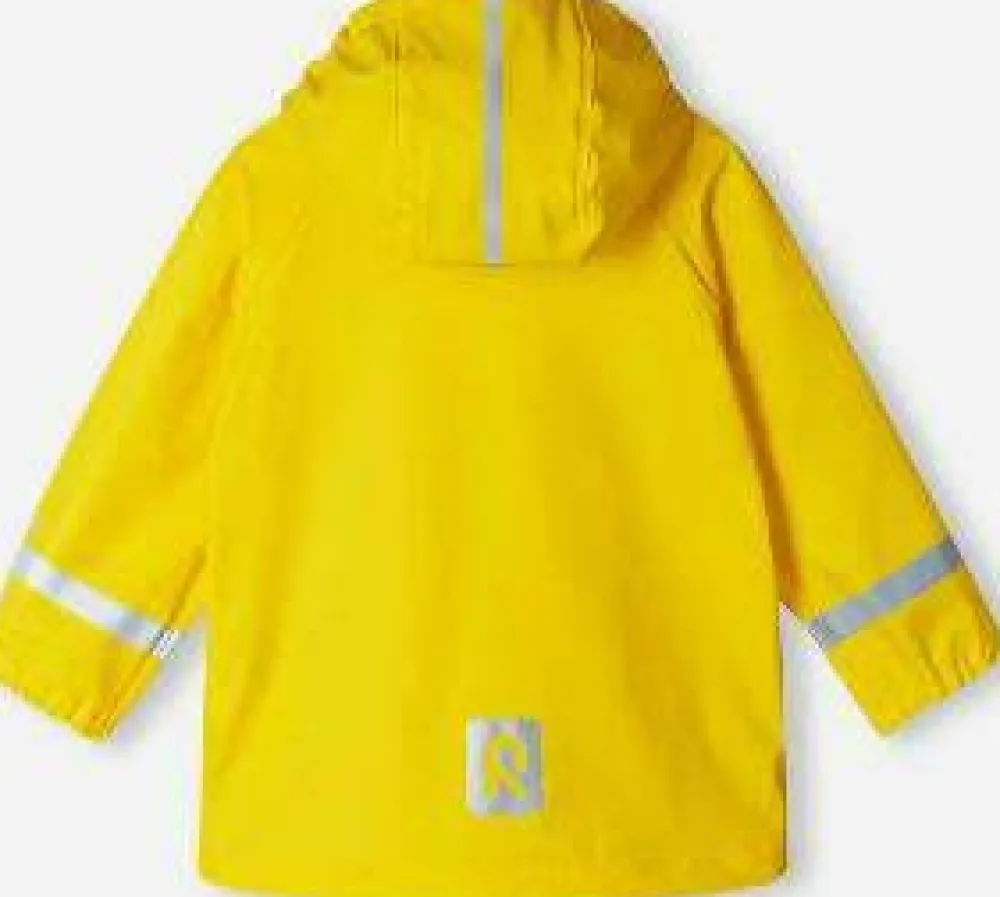 Outlet Kids' Shell Raincoat Lampi Yellow Barn Regnkläder Barn