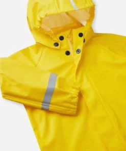 Outlet Kids' Shell Raincoat Lampi Yellow Barn Regnkläder Barn