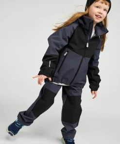 Reima Kids' Softshell Jacket Verraton Soft Black