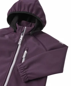 Reima Kids' Softshell Jacket Vantti Deep Purple