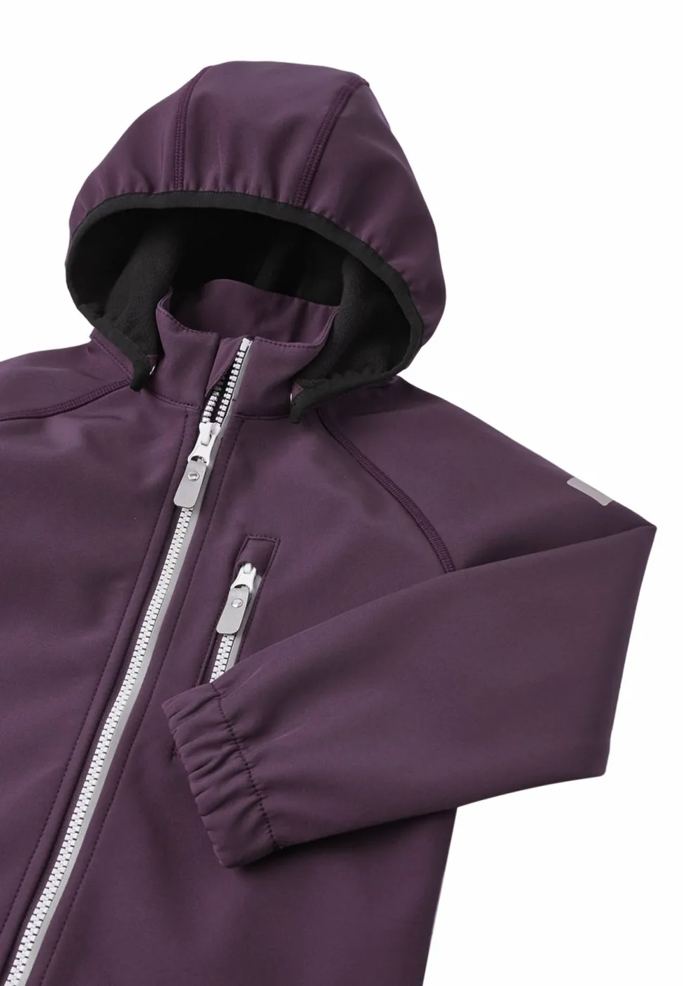 Reima Kids' Softshell Jacket Vantti Deep Purple
