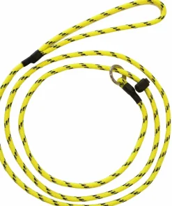 Rexa Dog Leash With Reflextors Yellow Clearance