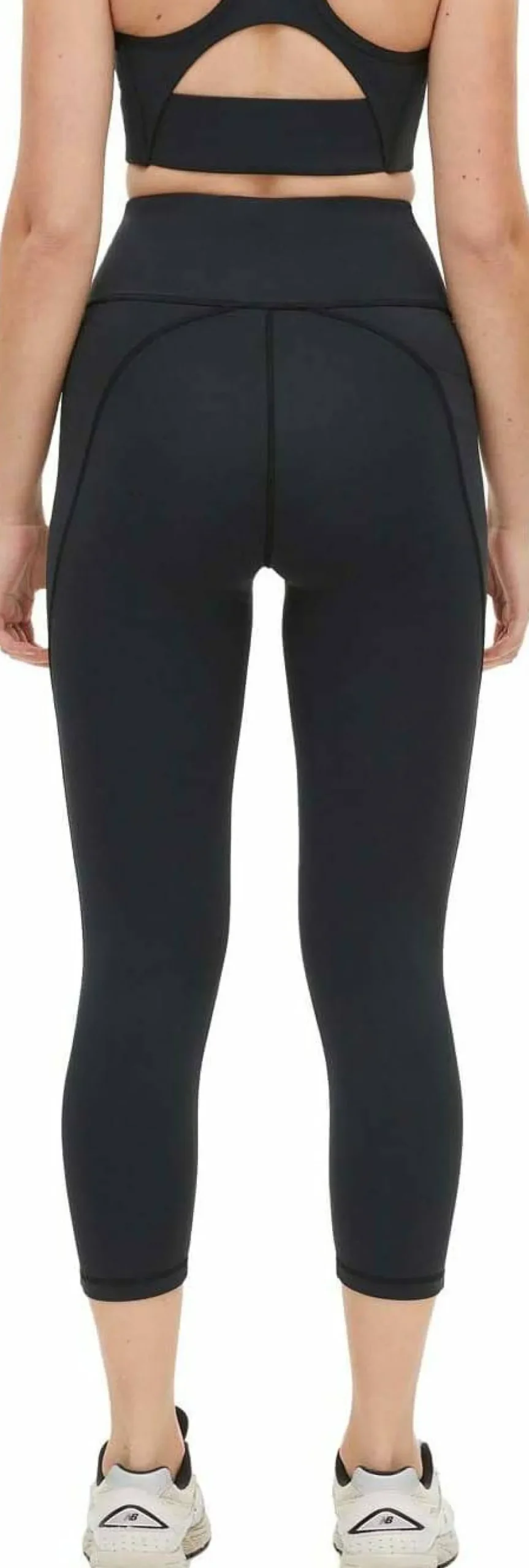 Röhnisch Women's Flattering High Waist 7/8 Tights Black Sale