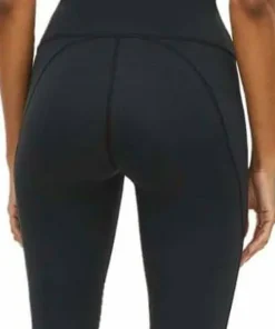 Röhnisch Women's Flattering Curved High Waist Tights Black