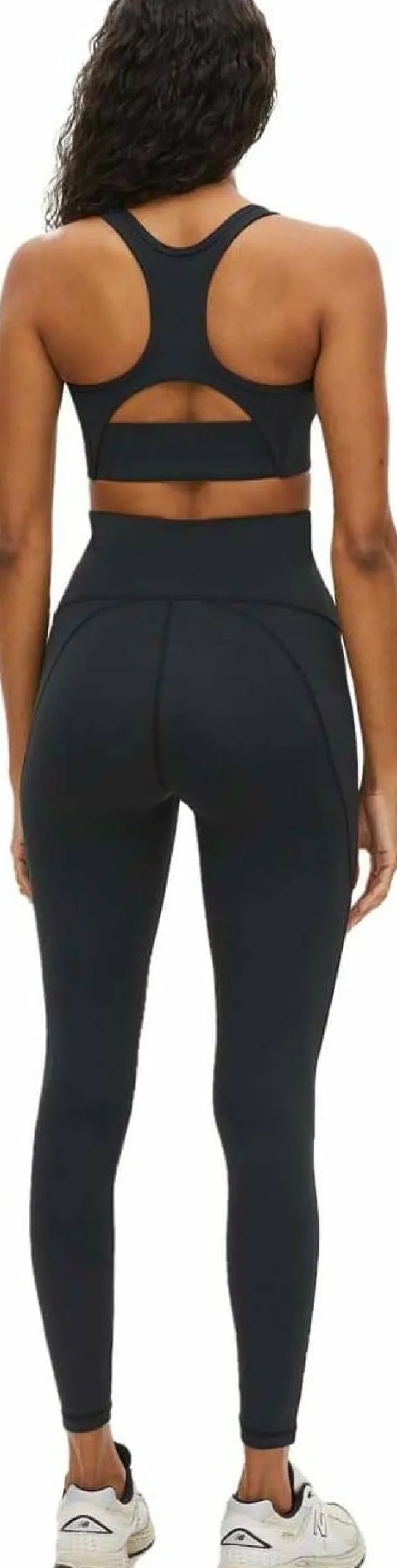 Röhnisch Women's Flattering Curved High Waist Tights Black