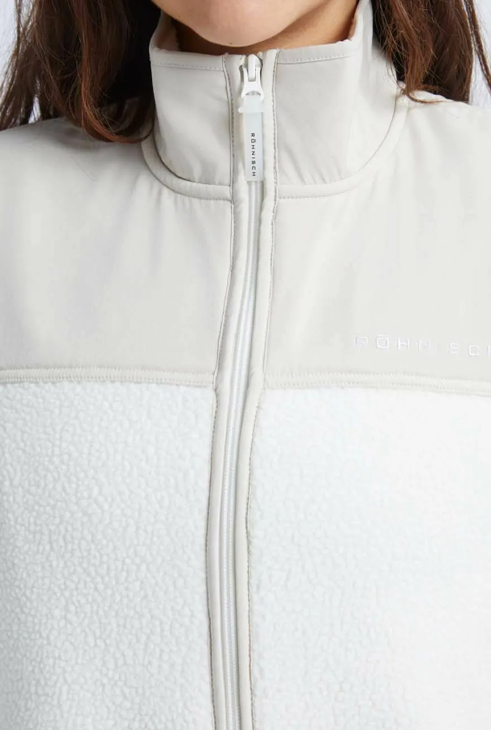 Röhnisch Women's Phoebe Pile Jacket Peyote Beige Sale