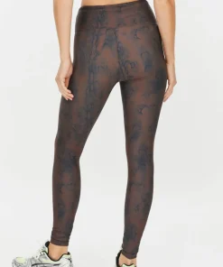 New Women's Printed High Waist Tights Yoga