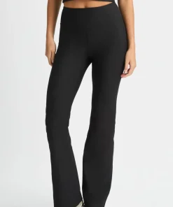 Röhnisch Women's Ribbed R Flare High waist Tight Black