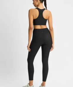 Best Women's Ribbed R High waist Tights Träningskläder Dam