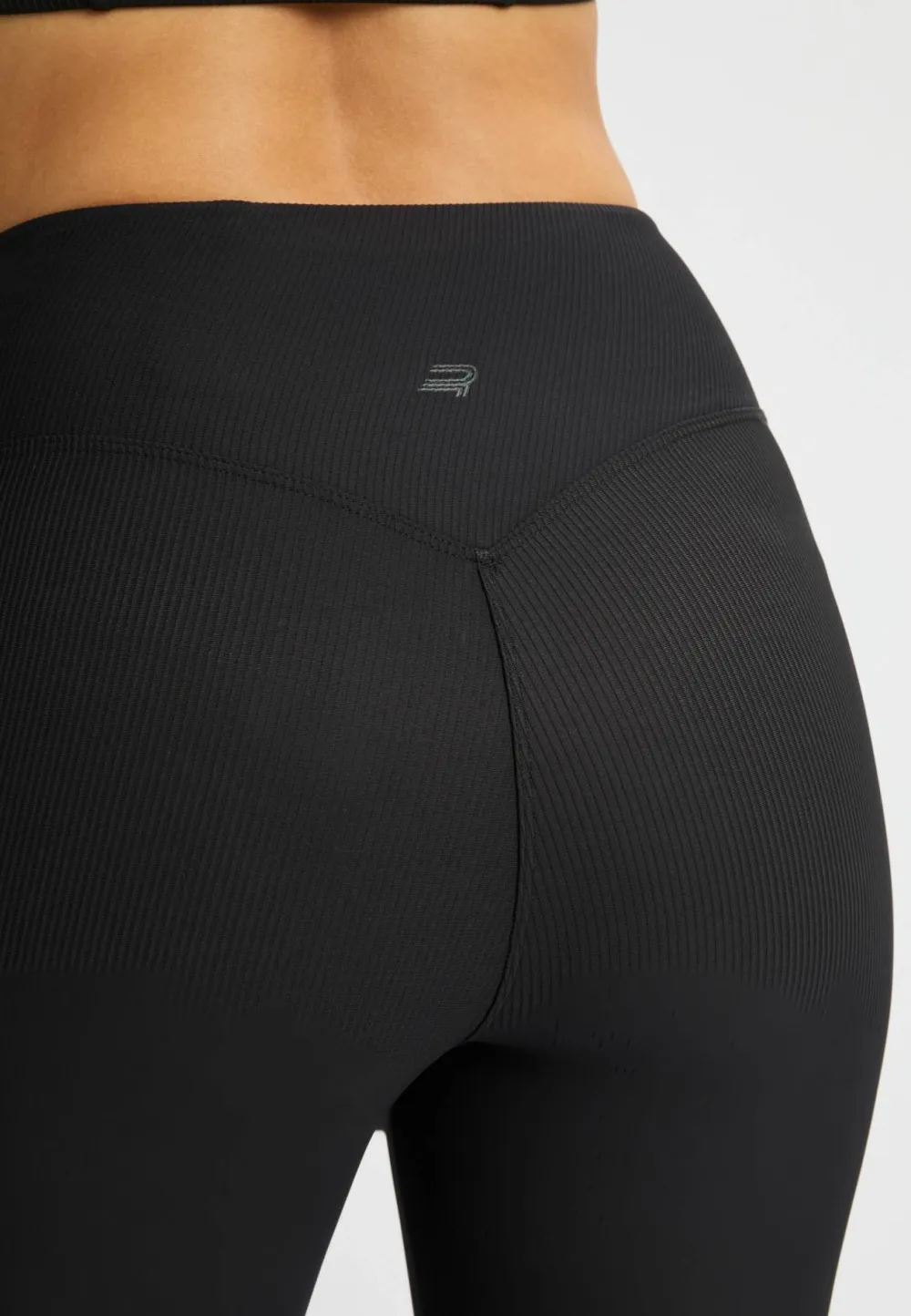 Best Women's Ribbed R High waist Tights Träningskläder Dam