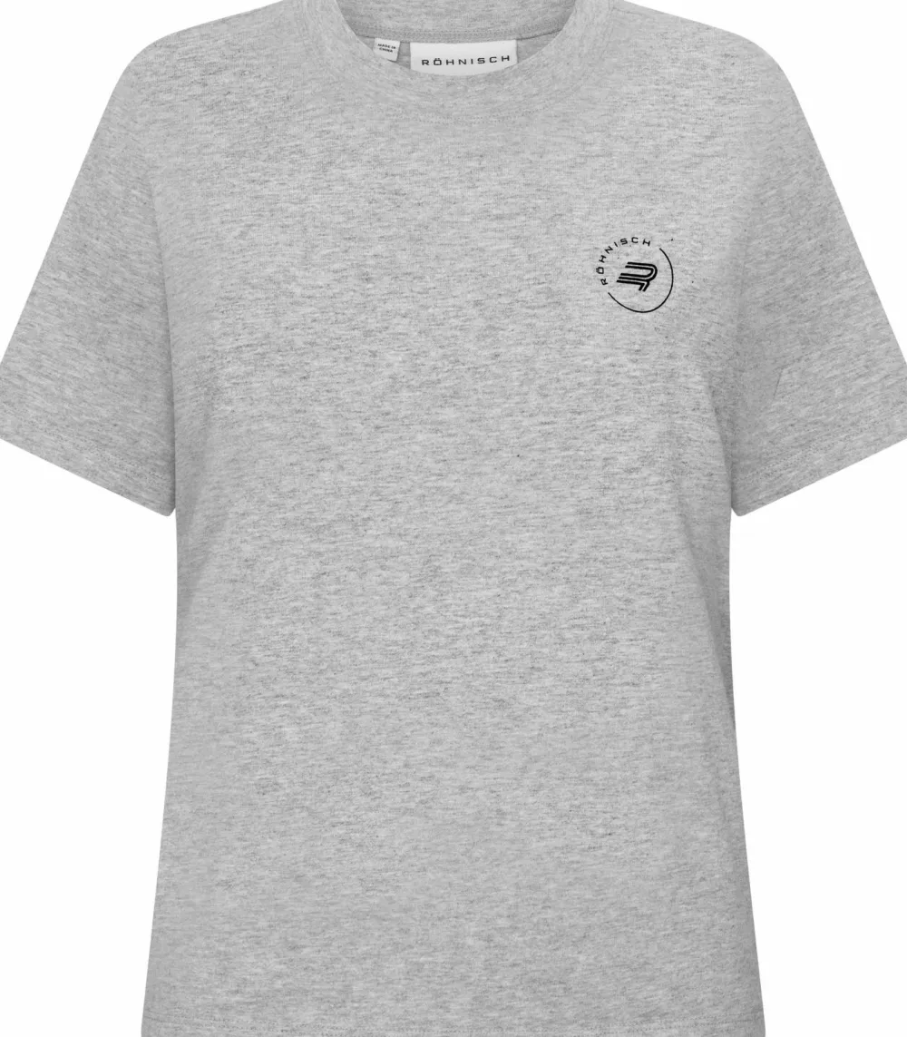Röhnisch Women's Rohnisch Cotton Tee Grey Melange Discount