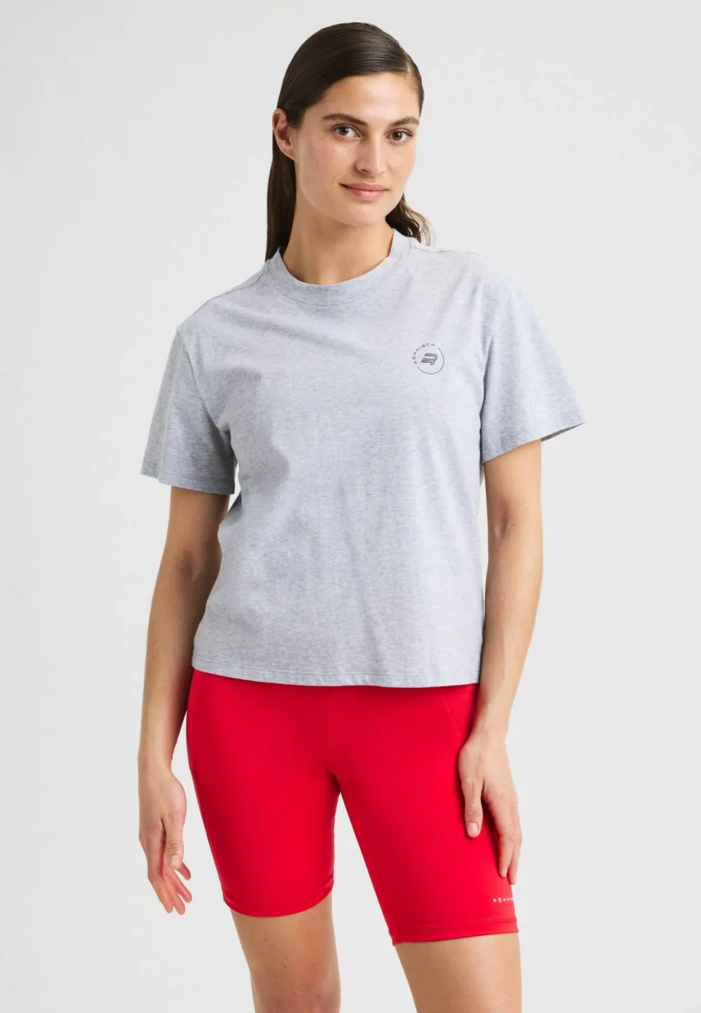 Röhnisch Women's Rohnisch Cotton Tee Grey Melange Discount