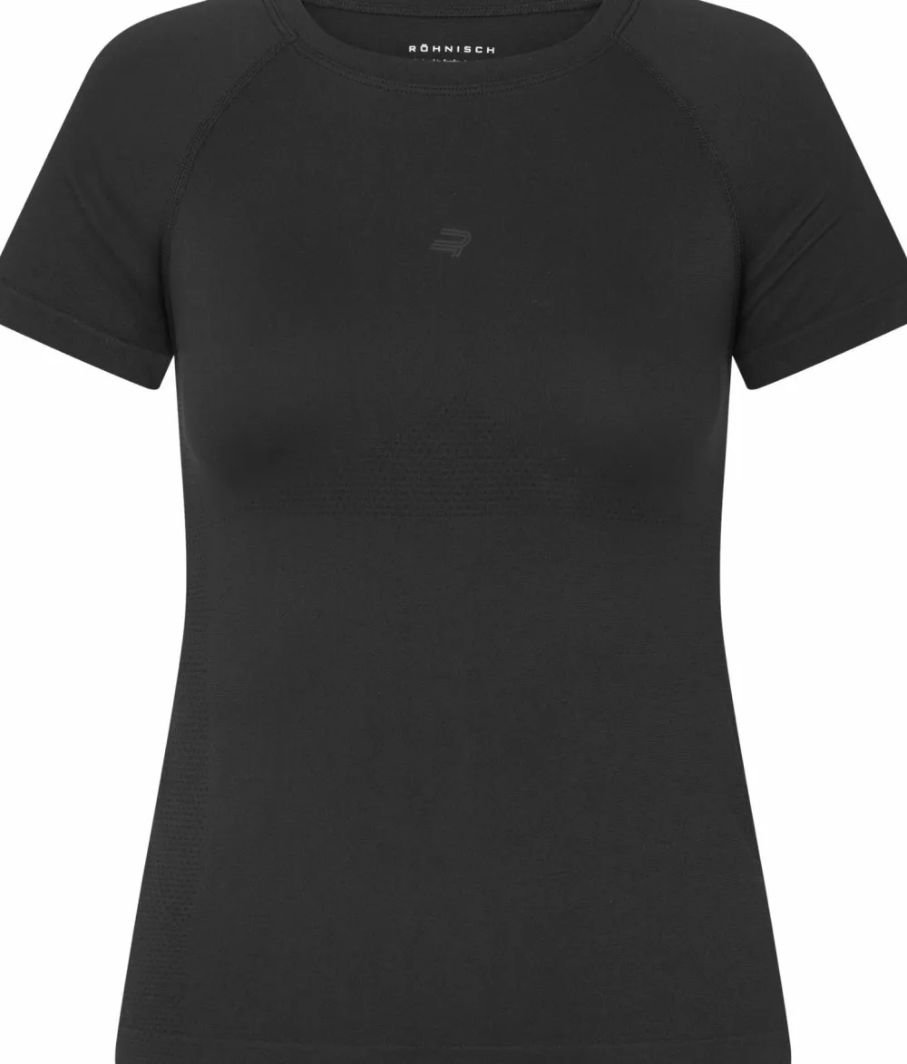 Röhnisch Women's Seamless Flex Tee Black New