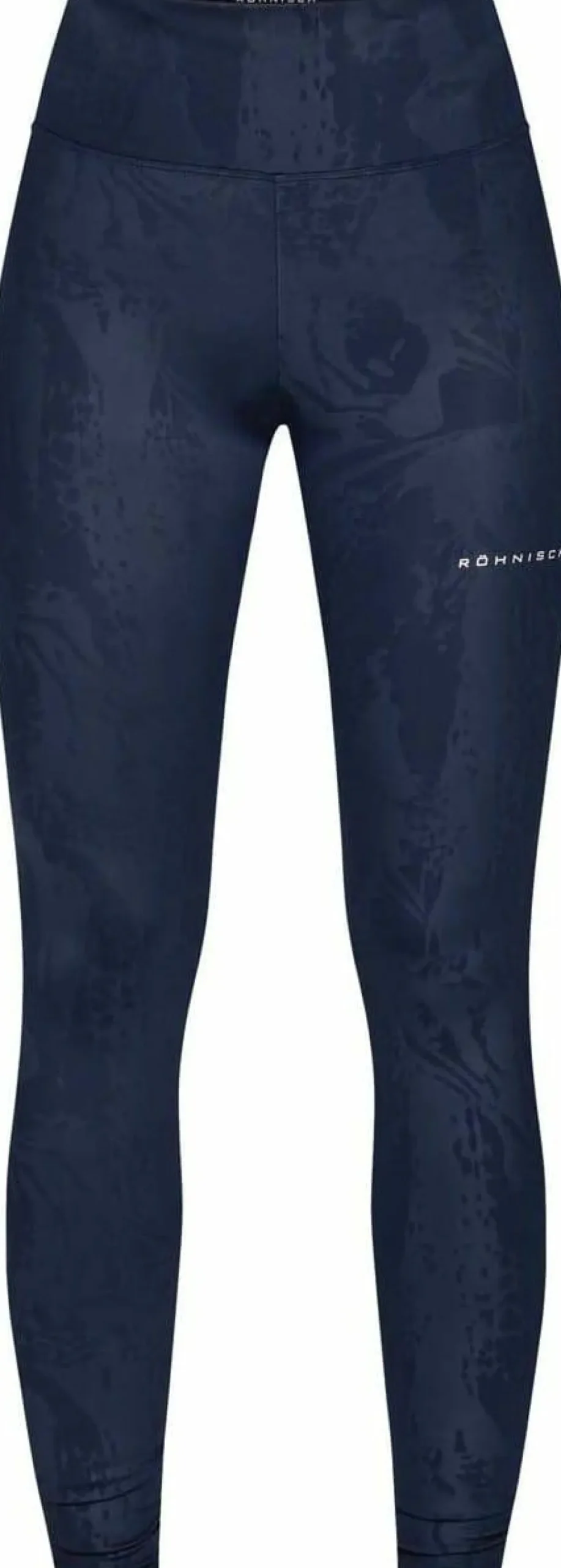 Röhnisch Women's Untamed Emboss Tights Beetle Emboss Navy