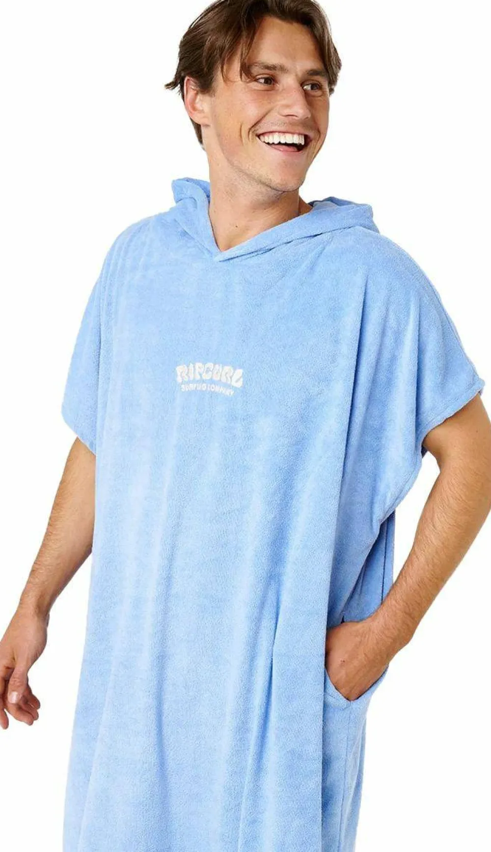 Rip Curl Classic Surf Hooded Towel Poncho Blue Online