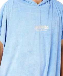 Rip Curl Classic Surf Hooded Towel Poncho Blue Online