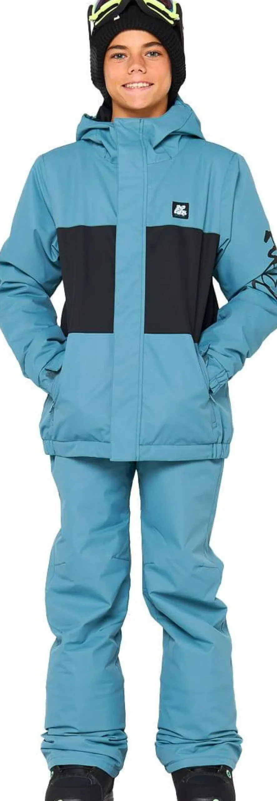 Rip Curl Kids' Olly Snow Pant Ocean Blue Tie Sale