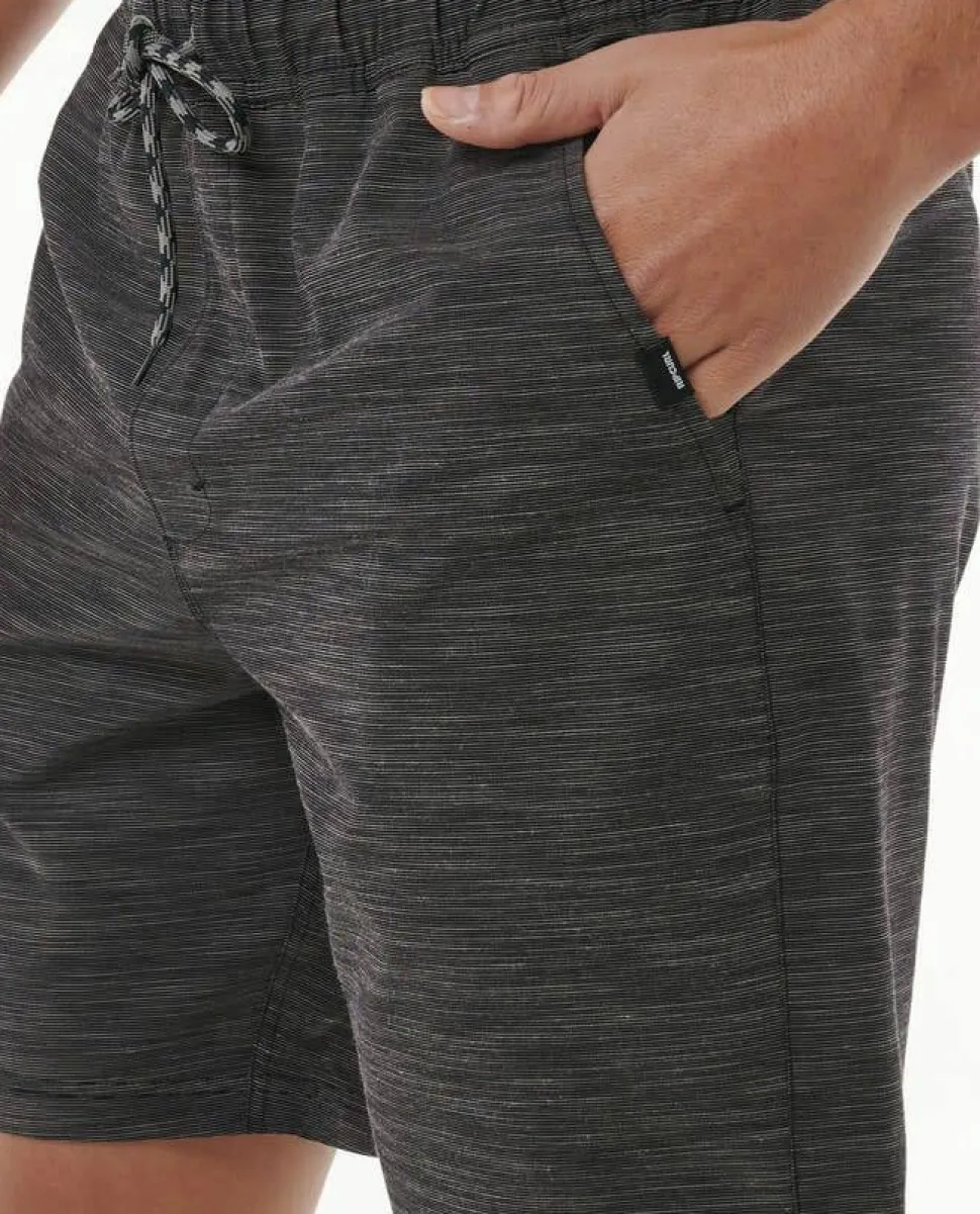 Rip Curl Men's Boardwalk Jackson Volley Black